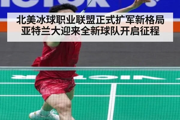 北美冰球职业联盟正式扩军新格局 亚特兰大迎来全新球队开启征程